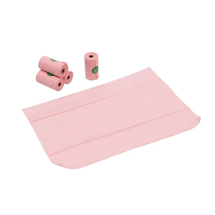 Bio Degradable Dog Cornstarch Eco Friendly Compostable Biodegradable Poop Bags For Pet Poop